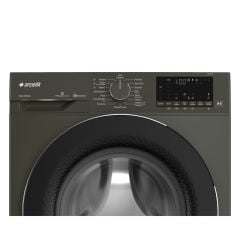 Arçelik 9100 PMG  9 Kg 1000 Devir Gri Çamaşır Makinesi