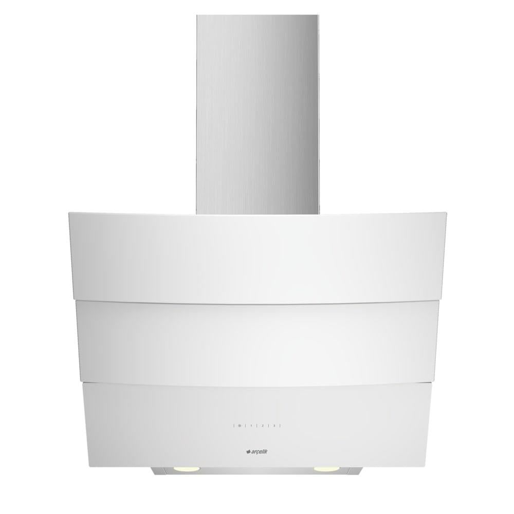 Arçelik  P 13 YEB Beyaz Cam 60Cm Ankastre Davlumbaz