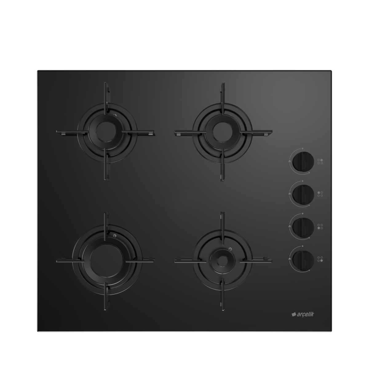 Arçelik OCD T 601-1 ES Siyah Cam 60Cm Ankastre Ocak