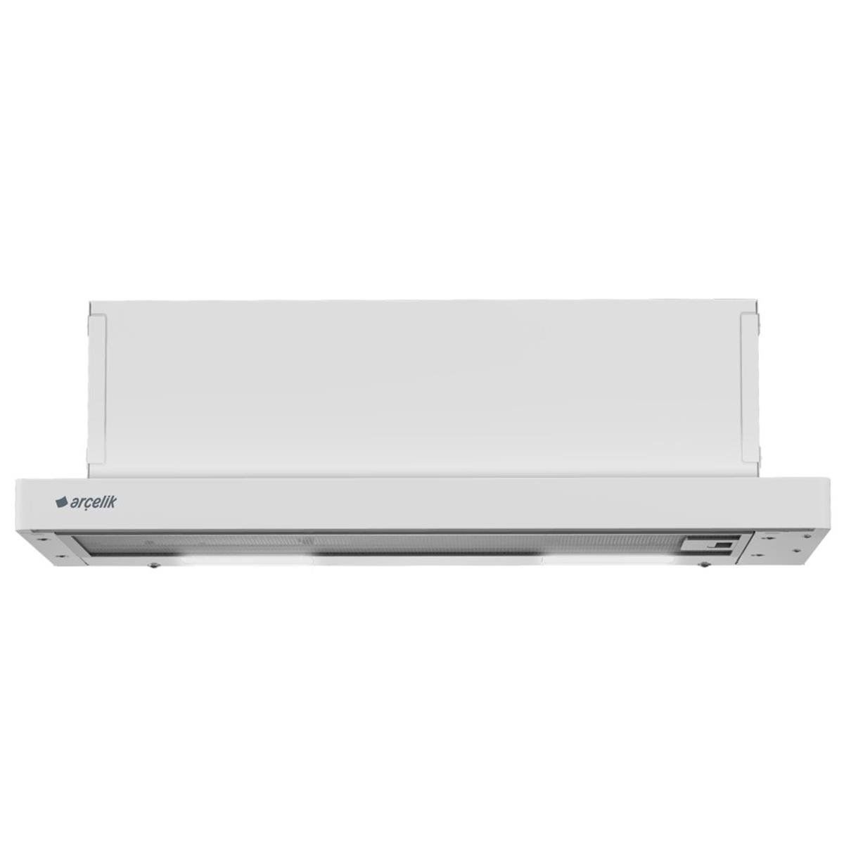 Arçelik P 171 TB Beyaz Ankastre Sürgülü Aspiratör