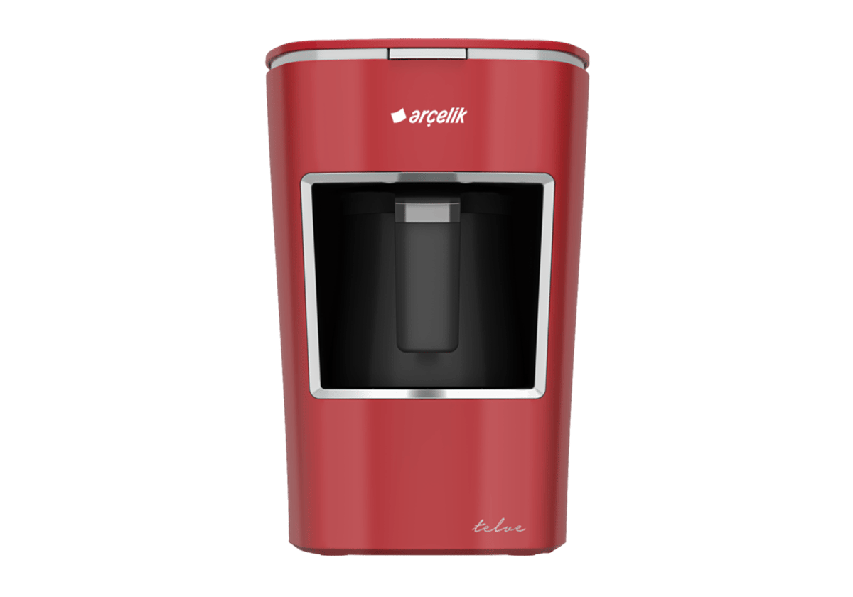 Arçelik K 3300 100. Yıl Kırmızı Türk Kahve Makinesi