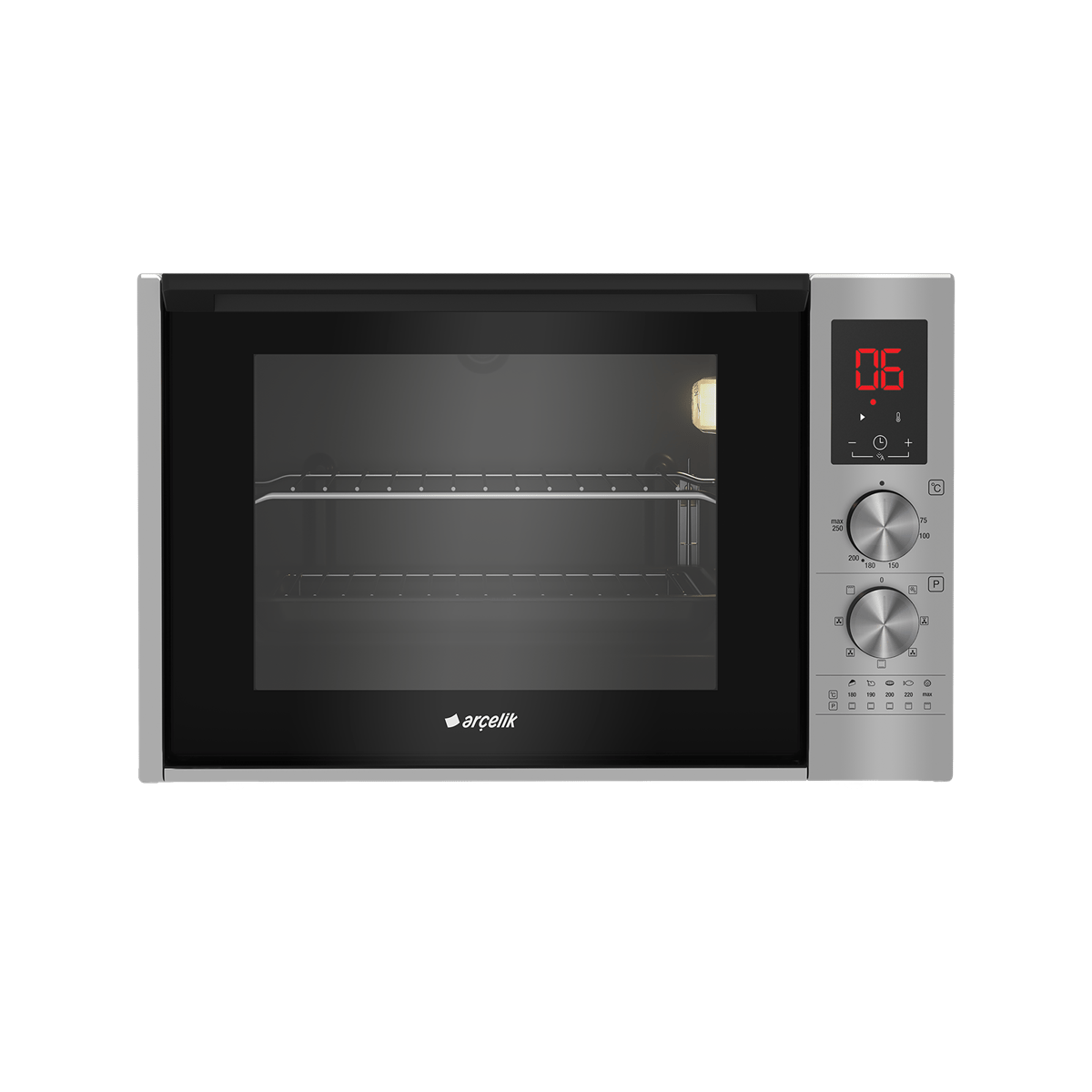 Arçelik MF 30 QBG Quartz Buhar Destekli Mini Fırın