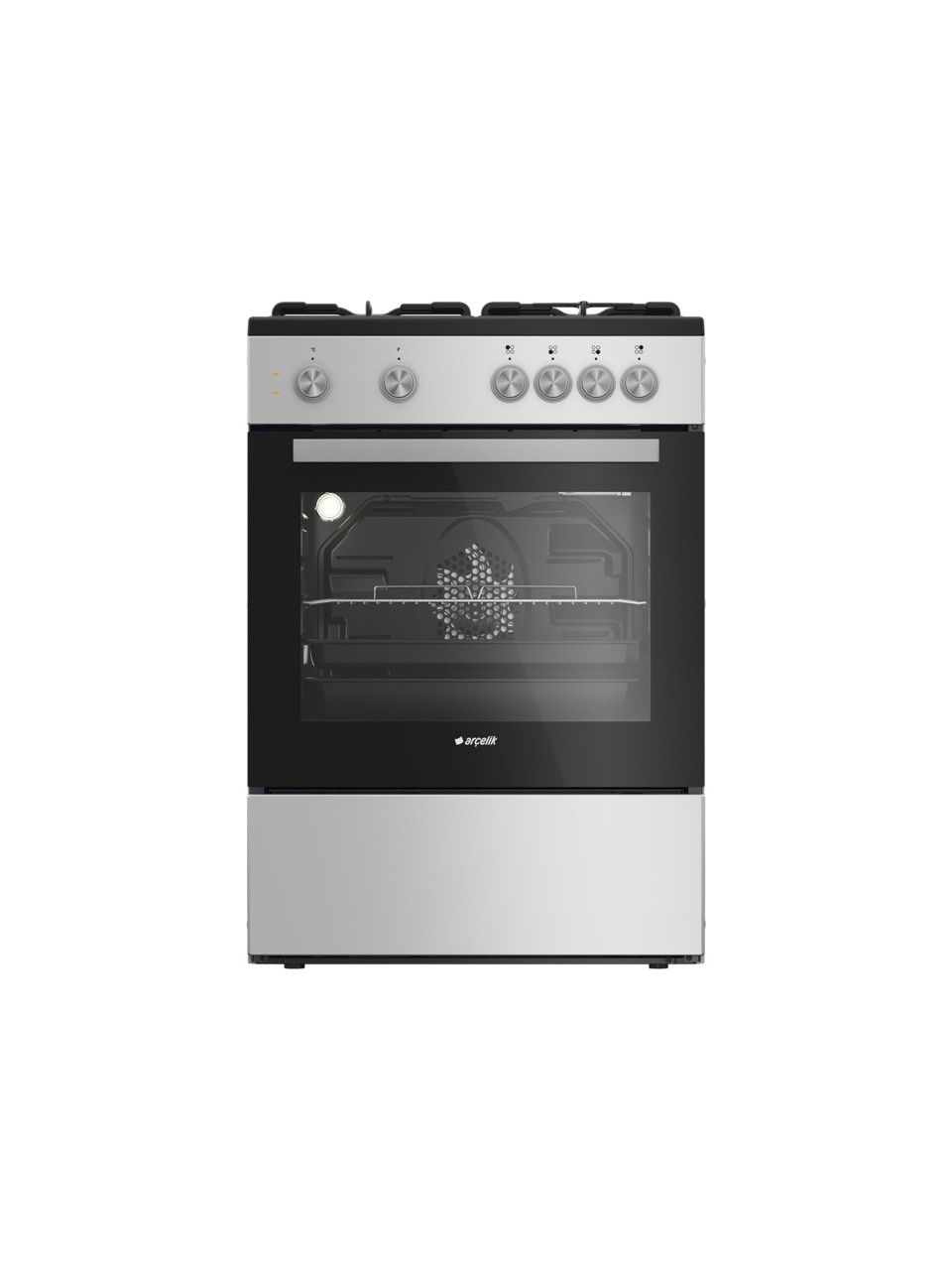 Arçelik F 8440-1 G Gri Ocaklı Fırın