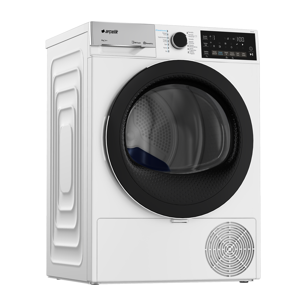 Arçelik 920 KMW 9 Kg  A++ Beyaz Kurutma Makinesi
